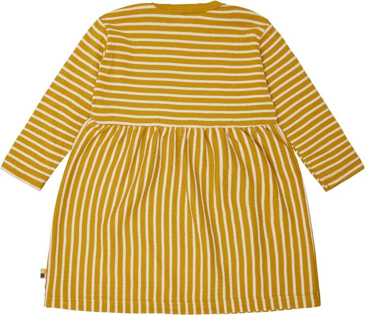 Produktbild loud + proud Kleid langarm gestreift mit Rippe (92)