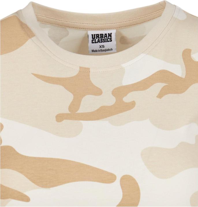Actual product image Urban Classics Ladies Cropped Camo Tee - 137885 (4XL)