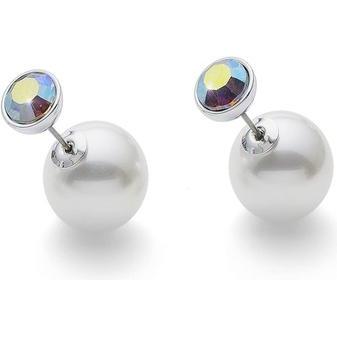 Thumbnail - Oliver Weber Collection, Ohrringe, Ohrstecker Twice 22572R AB, (Rhodium)