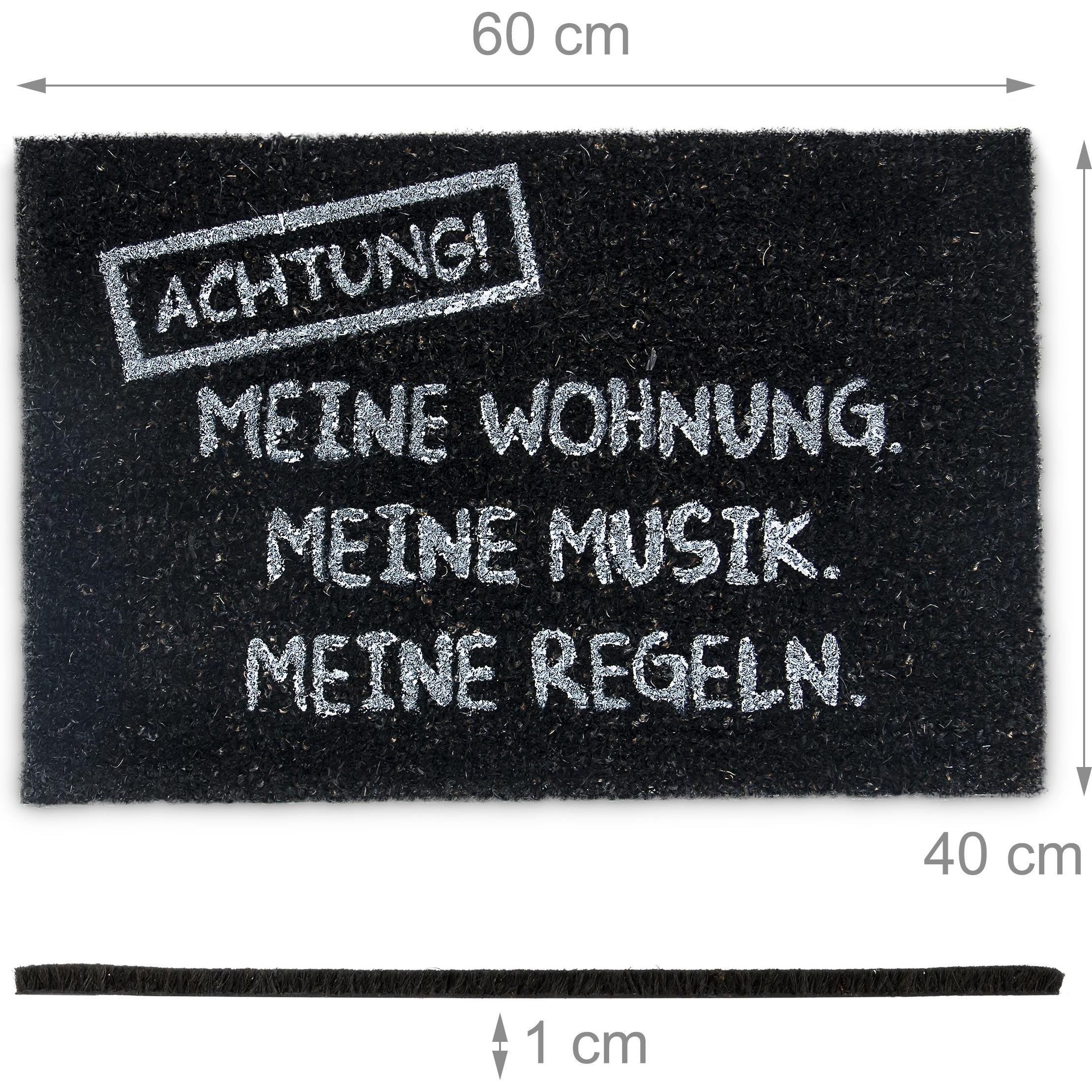Thumbnail - Relaxdays, Fussmatte, Fussmatte Kokos (40 x 60 x 1 cm)