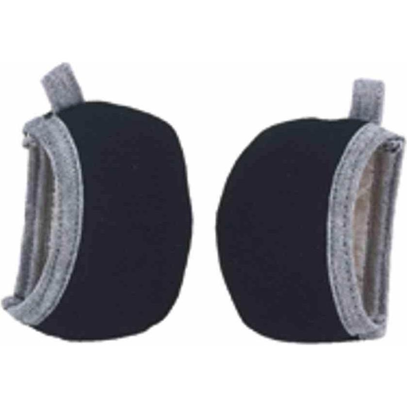 Krüger Thermogrips 2-teilig, Backhandschuhe + Topflappen, Schwarz