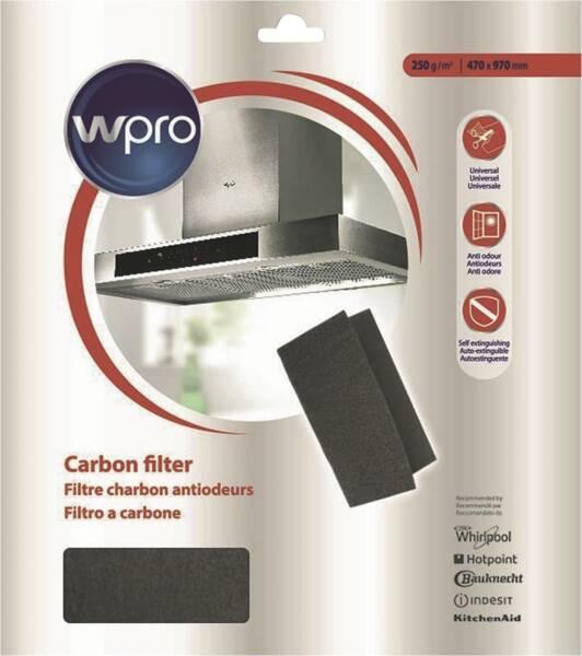 Image du produit WPRO UCF017 - Dunstabzugshaubenzubehör/ Aktivkohlefilter/ Universell/ Zuschneidbar