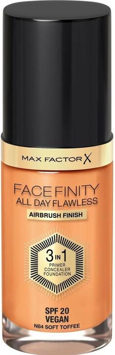 Max Factor Facefin All Day Flaw Make Up No 84 (N84 Soft Toffee)