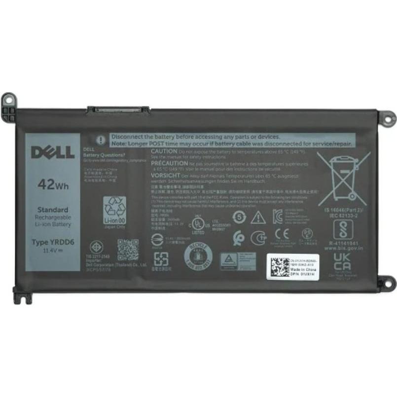 Dell Battery Lat 5420 3 Cell 42WHR M3KCN (1 Zelle, 3500 mAh), Notebook Akku