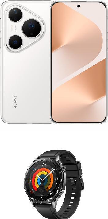 Image du produit Huawei P80 Pro weiss (512 Go, Blanc glacé, 6.80", SIM + eSIM, 4G)