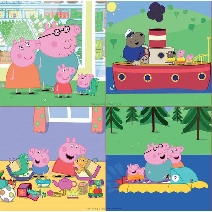 Actual product image Educa 15918 puzzle 6/9/12/16 pcs. children's Peppa Pig 24m+ (6 pieces)