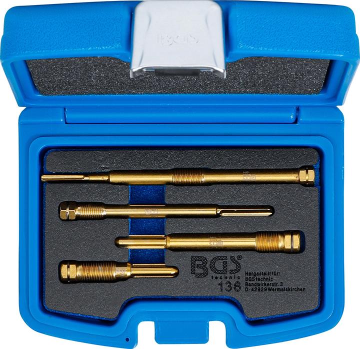 Produktbild BGS Reibahlen-Satz für Glühkerzenbohrungen 4-tlg.