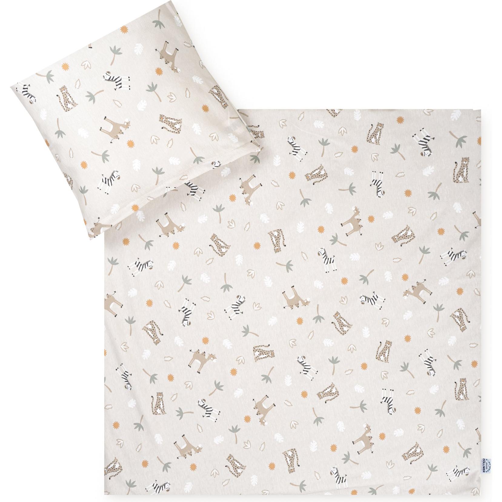 Julius Zöllner, Kinderbettwäsche, Jersey Bettwäsche Savanne Beige