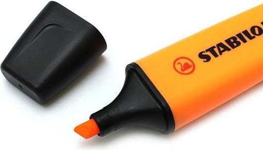 Produktbild STABILO BOSS ORIGINAL Textmarker (Orange, 2 mm, 1 x)