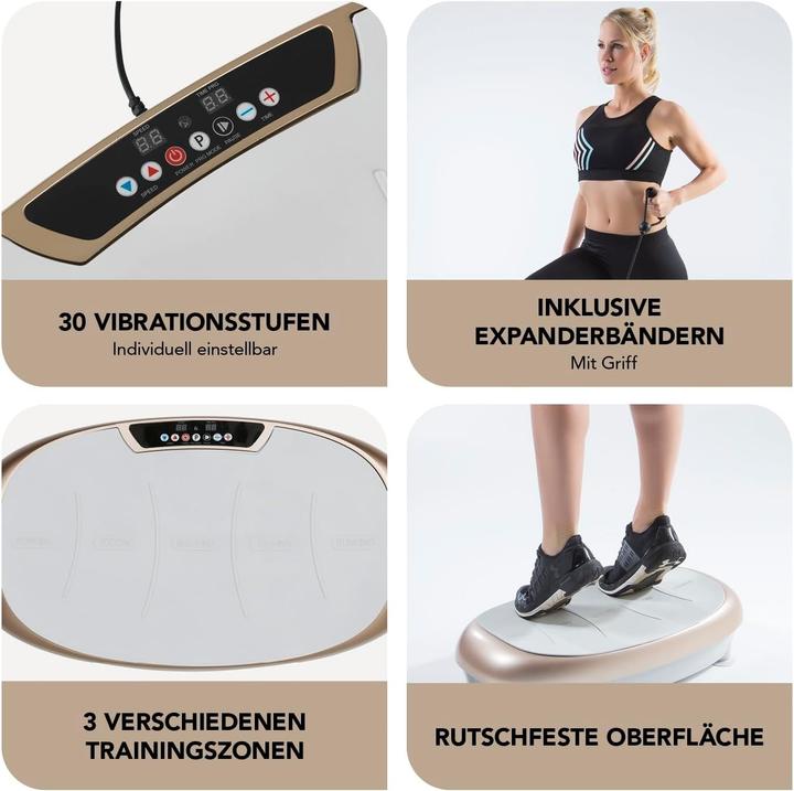 Actual product image Vitalmaxx Vibration Trainer with LCD Display and Remote Control