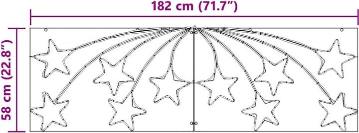 Produktbild VidaXL Weihnachtslichter