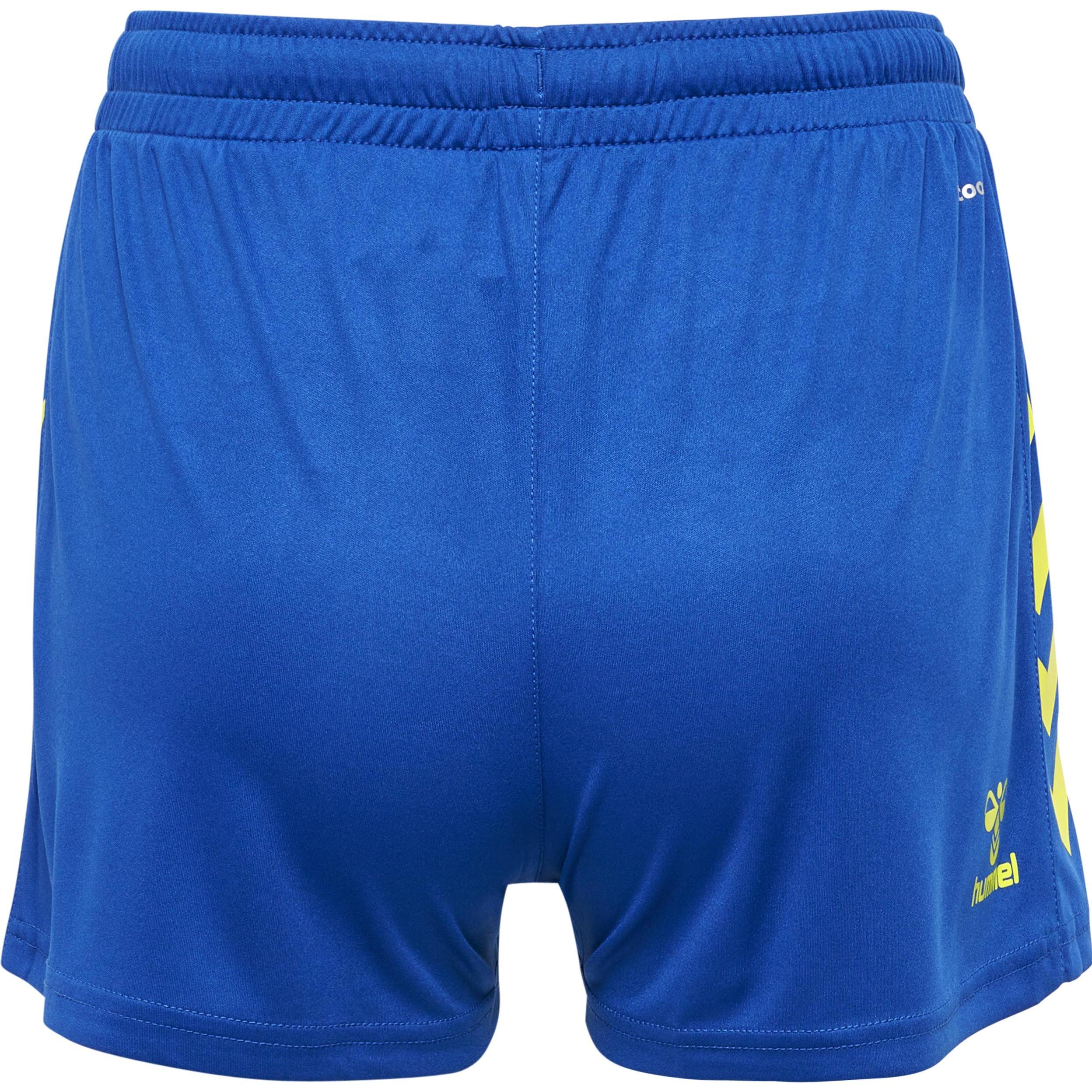 hummel, Damen, Sporthose, Core Xk Poly Shorts Woman (L), Blau, L
