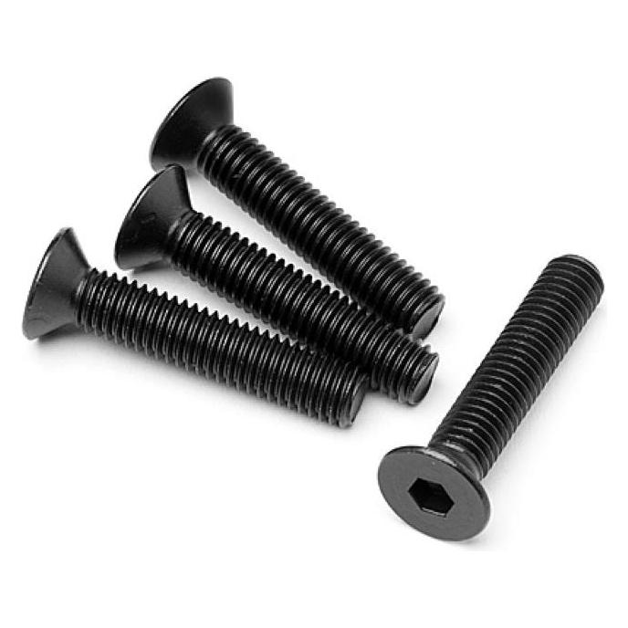 Maverick, Viti, Vite A Testa Piatta M5X25Mm 4 Pezzi (4 Viti Per Pezzo)