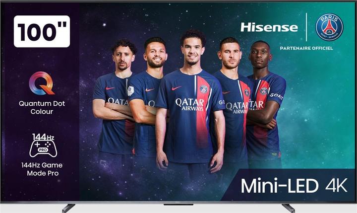 Actual product image Hisense TV 100U7KQ (100", U7K, LED, 4K, 2023)