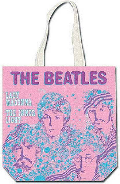 The Beatles Lady Madonna Back Print Cotton Tote Bag