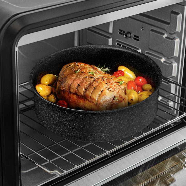 Immagine prodotto Tefal Ingenio Black Stone (28 cm, Set di pentole e padelle da cucina, Alluminio)