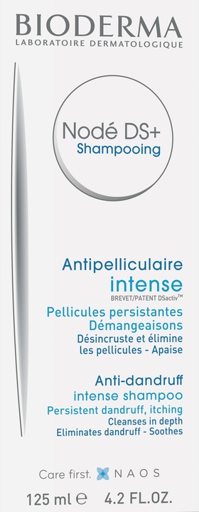 Actual product image Bioderma Nodé Ds+ (125 ml, Liquid shampoo)