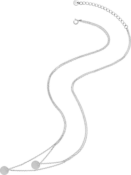 Produktbild Glanzstücke München Damen Kreis Sterling Silber silber 45,0 cm Basislänge + 5,5 cm Verlängerung - 31448 (Sterling Silber, 45 - 50.5 cm)