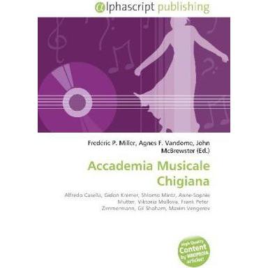 Accademia Musicale Chigiana, Fachbücher
