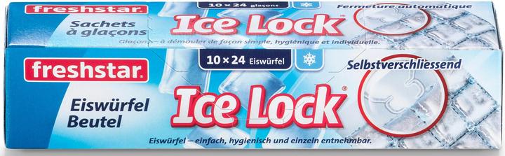 Freshstar Eiswürfel-Beutel (10 Stk à 24 Würfel)