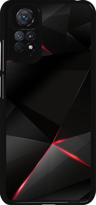 Produktbild PhoneLook Hülle Black Red Lines (Oppo A11s, Xiaomi Redmi Note 11)