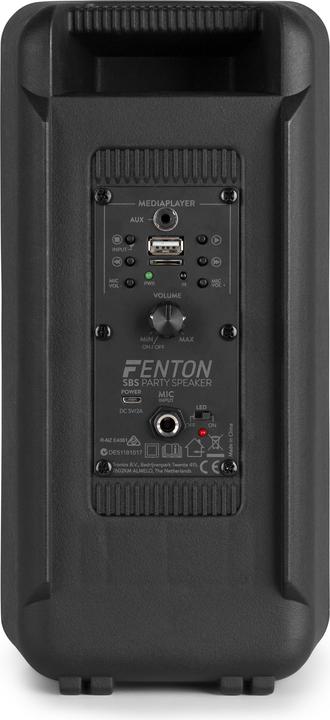 Actual product image Fenton SBS65