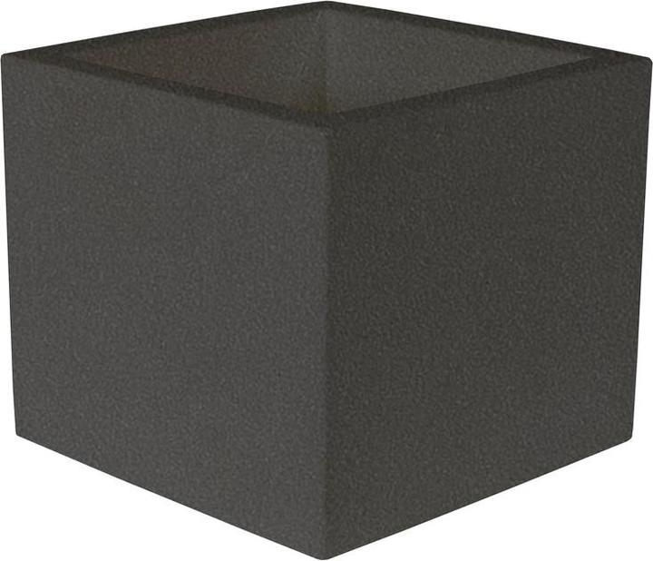 Newgarden NARCISO 35 bertopf, Kbel gross eckig 35x35x32cm anthrazit 17L  outdoor