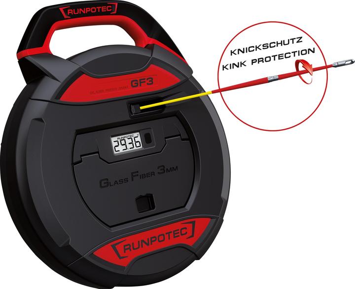 Produktbild Runpotec RUNPO 10193 GF3 Glasfaserstab Ã3mm-30m (30 m)