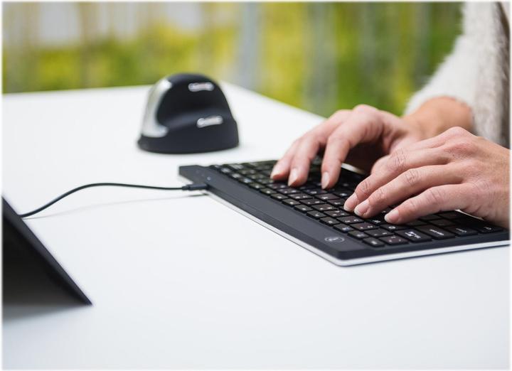 Actual product image R-Go Tools Tools Compact Break Keyboard (Germany, Cable)