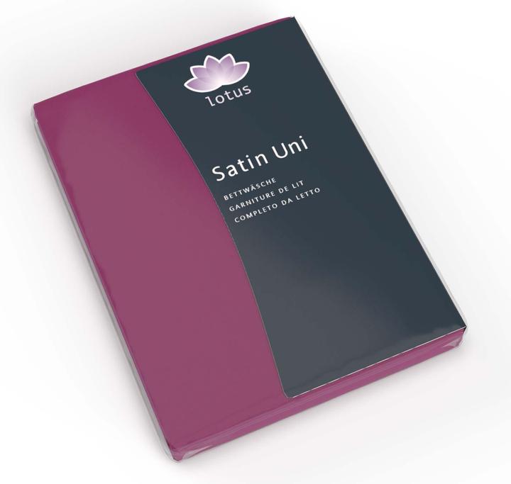 Image du produit Lotus Bettwaren Satin uni (Taie d'oreiller, 65 x 65 cm)