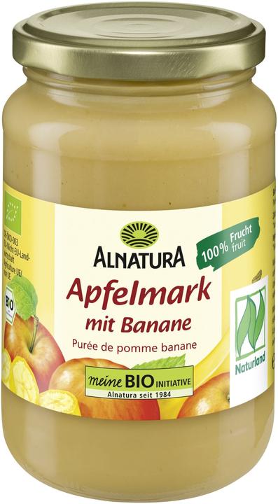 Actual product image Alnatura Organic Apple Puree with Banana 360g (360 g)
