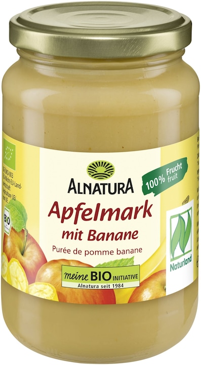 Produktbild Alnatura Bio Apfelmark mit Banane (360 g)