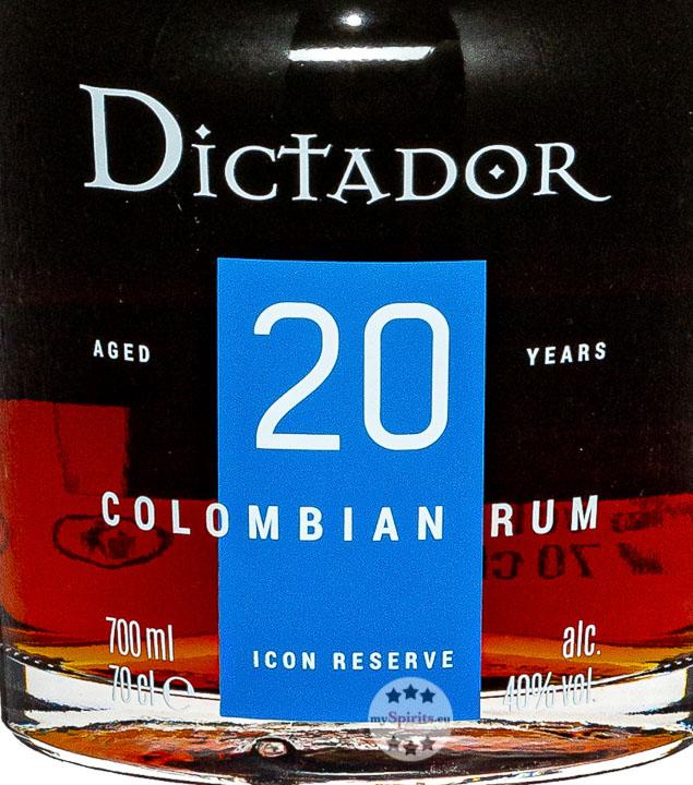 Produktbild Dictador 20 Yo (1 x 70 cl)