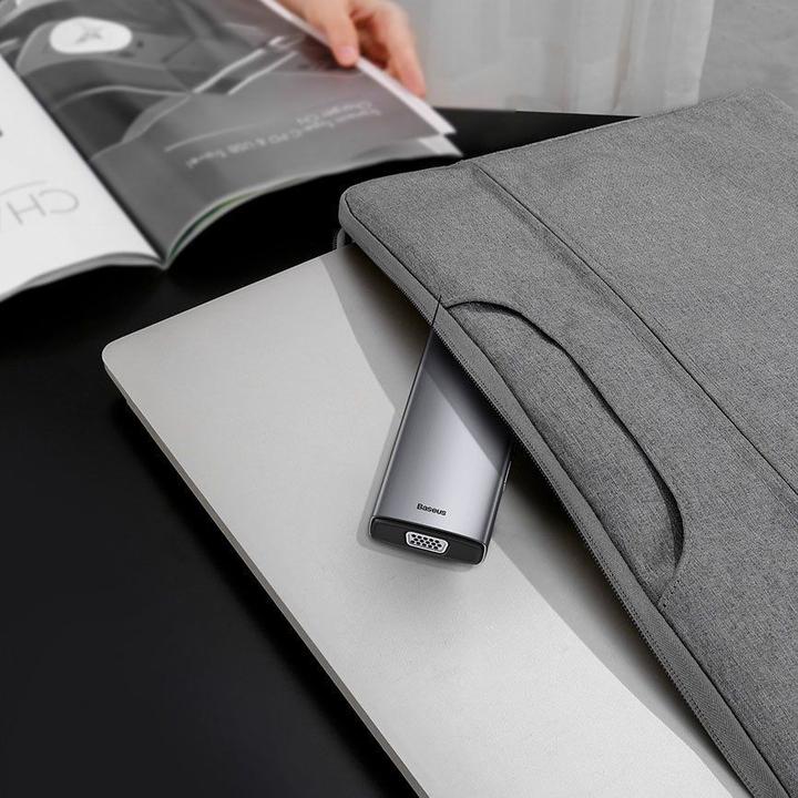 Actual product image Baseus CAHUB-CT0G (USB-C, 11 ports)