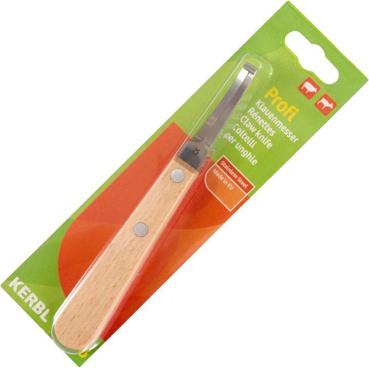 Actual product image Kerbl 16819 Claw knife professional double-sided