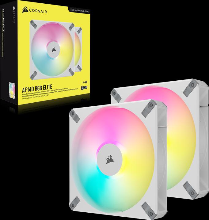 Image du produit Corsair AF140 Rgb Elite (140 mm, 2 x)