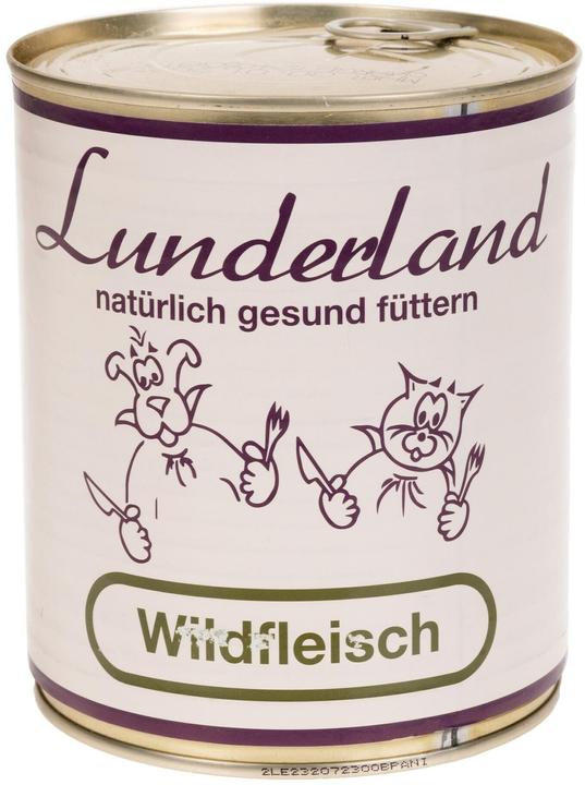 Lunderland Dose Wildfleisch (Adult, 1 Stk., 800 g)