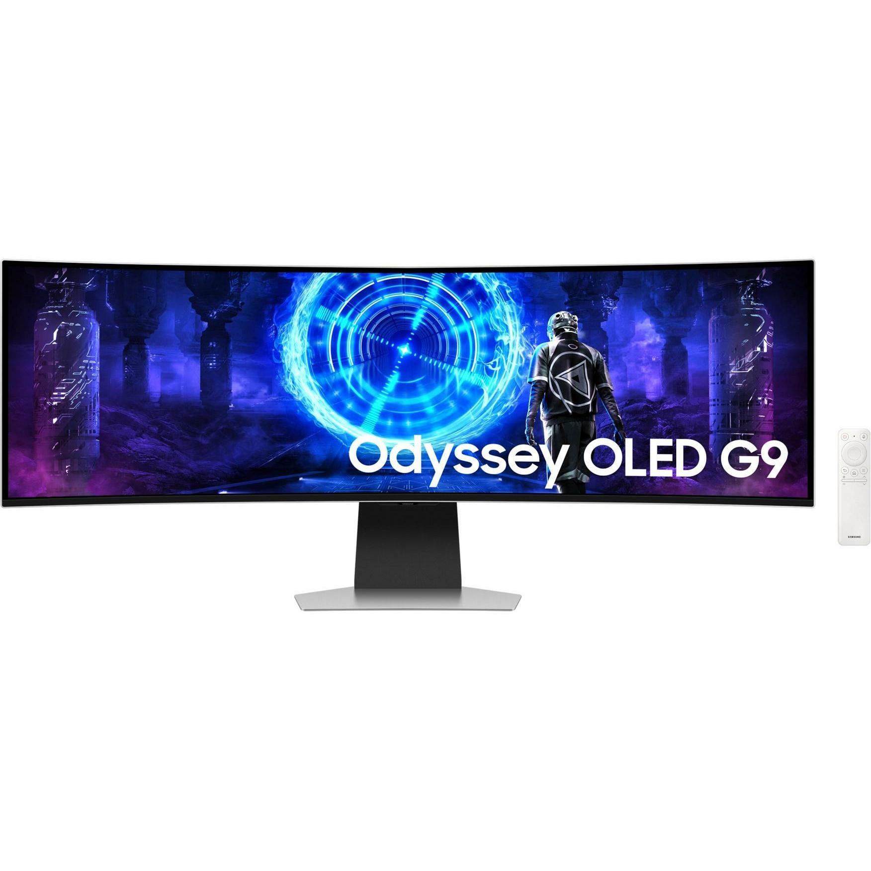 Samsung Odyssey OLED G9 G95SD (5120 x 1440 Pixel, 49"), Monitor, Silber