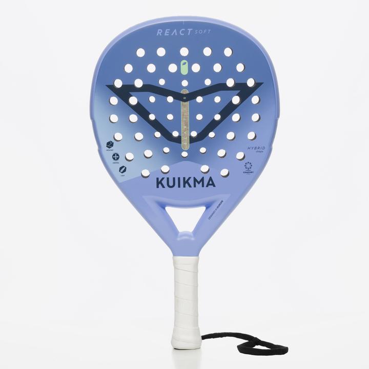 Actual product image Kuikma Adult padel racket - PR React Soft