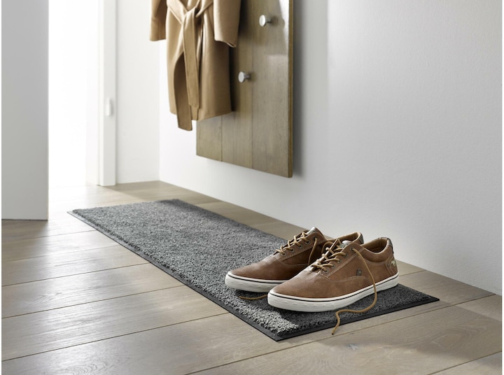 Actual product image Wash + Dry Shoe size doormat, anthracite (35 x 75 cm)