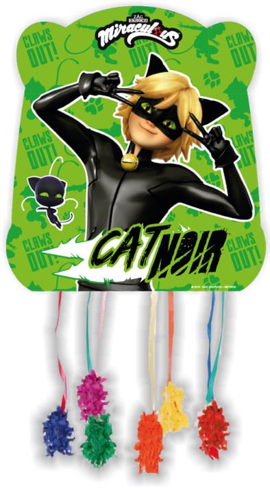 Actual product image Been Smile Cat Noir Miraculous Pinata