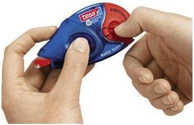 Immagine prodotto tesa Rullo adesivo permanente, ricaricabile
