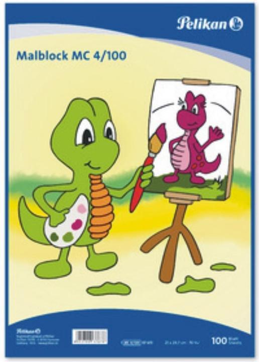 Actual product image Pelikan Coloring Blocks (A4, Plain, No binding)