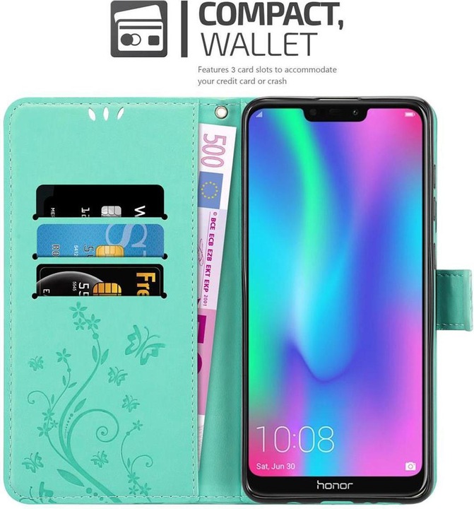 Produktbild Cadorabo Flower Book Cover (Honor 8C)