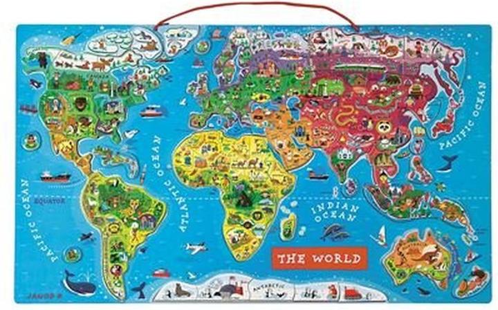 Immagine prodotto Janod Mappa del mondo (92 pezzi)