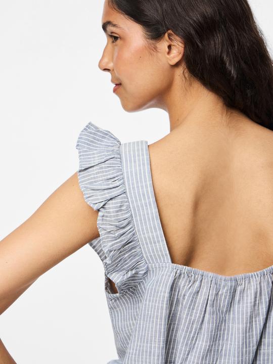 Actual product image Pieces PCAPIA ärmelloses Oberteil aus Leinengemisch (XXL)