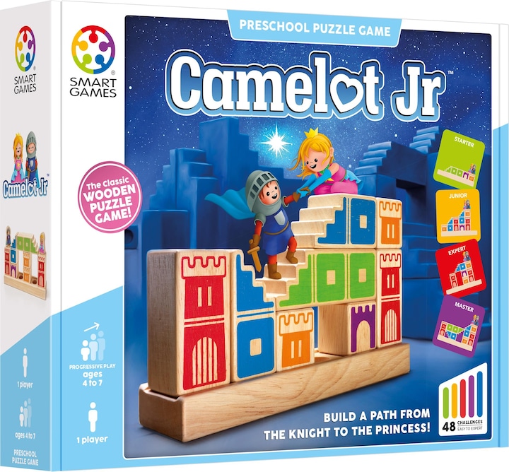 Actual product image Smart Games Camelot Jr. (German, French, Italian, English)