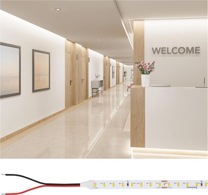 Actual product image Paulmann Pro Strip Gold P75 (Warm white, 1000 cm, Indoor)