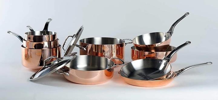 Actual product image de Buyer prima matera (Frying pan, Copper, Stainless steel, 20 x 3.40 cm)