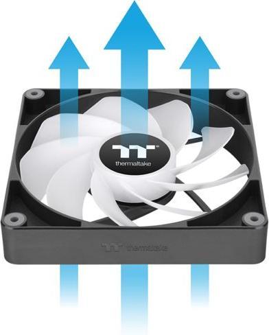 Immagine prodotto Thermaltake Ventola di raffreddamento per PC CT140 Reverse ARGB Sync da 140 mm (140 mm, 2x)